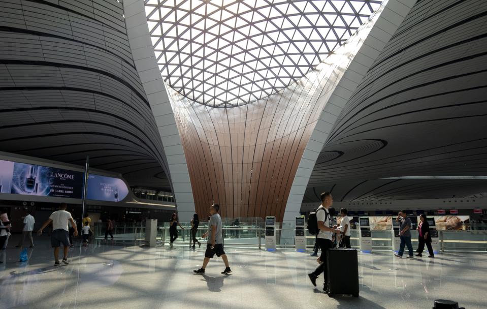 Beijing Daxing International Airport, officially began to...