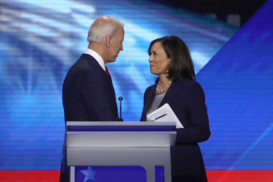 Calon Presiden Demokratik Berpartisipasi Dalam Debat Ketiga Di Houston