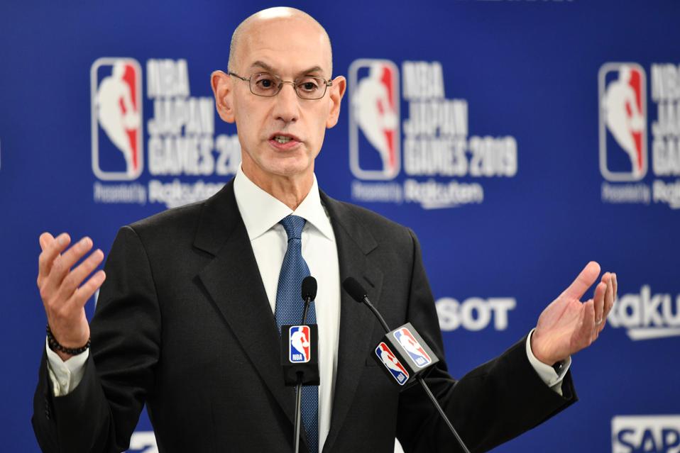 Adam Silver Affirms Nba Support For Freedom Of Expression As China