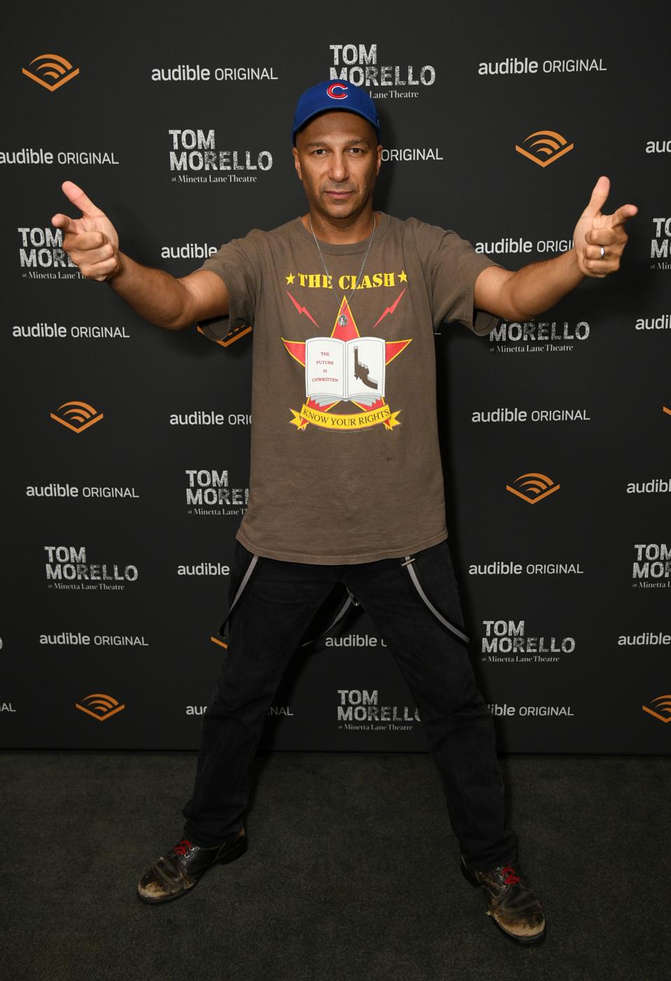 Audible Celebrates Tom Morello At Minetta Lane Theatre In NYC