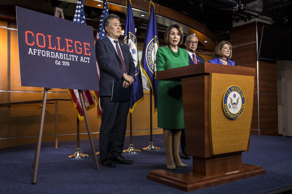 Nancy Pelosi, House Democrats Unveil College Affordability Act