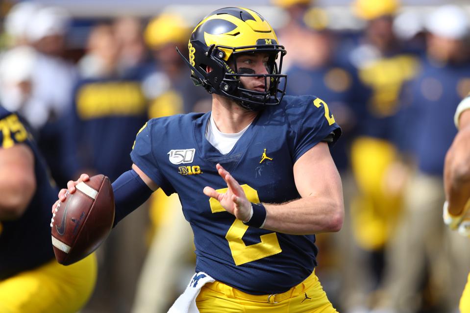 Michigan S Shea Patterson Faces Uphill Battle To Make Kansas City