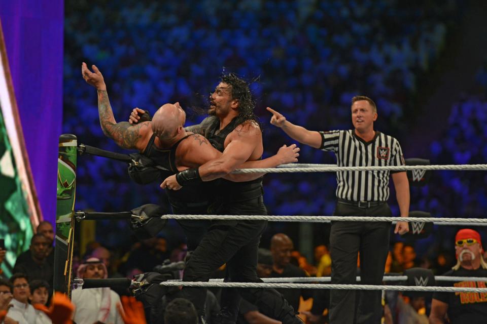 Znalezione obrazy dla zapytania wwe crown jewel 2019 results