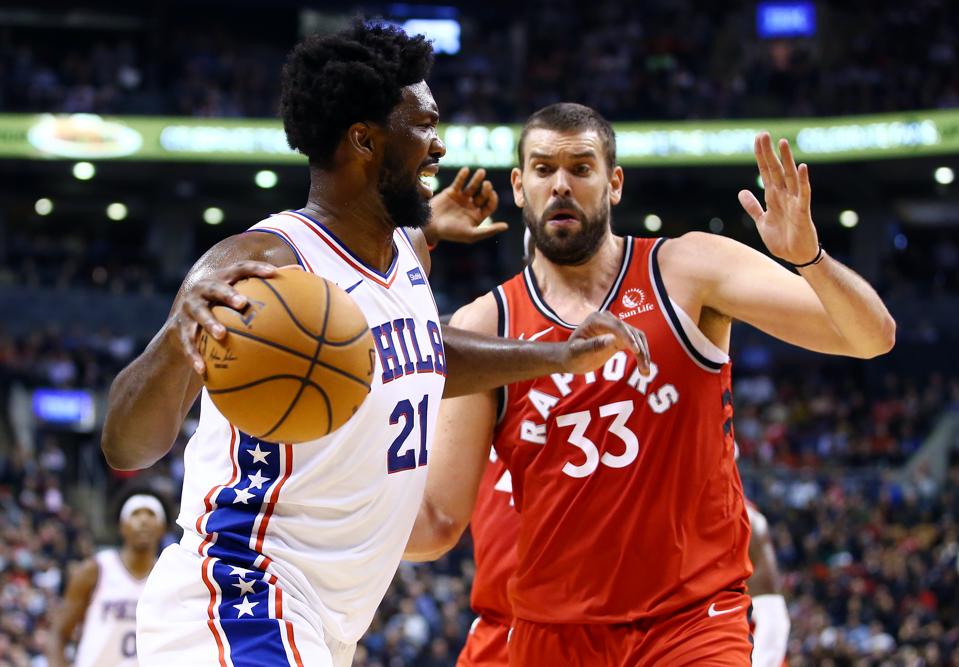 Defensive Minded Raptors Again Give Joel Embiid Sixers Plenty To