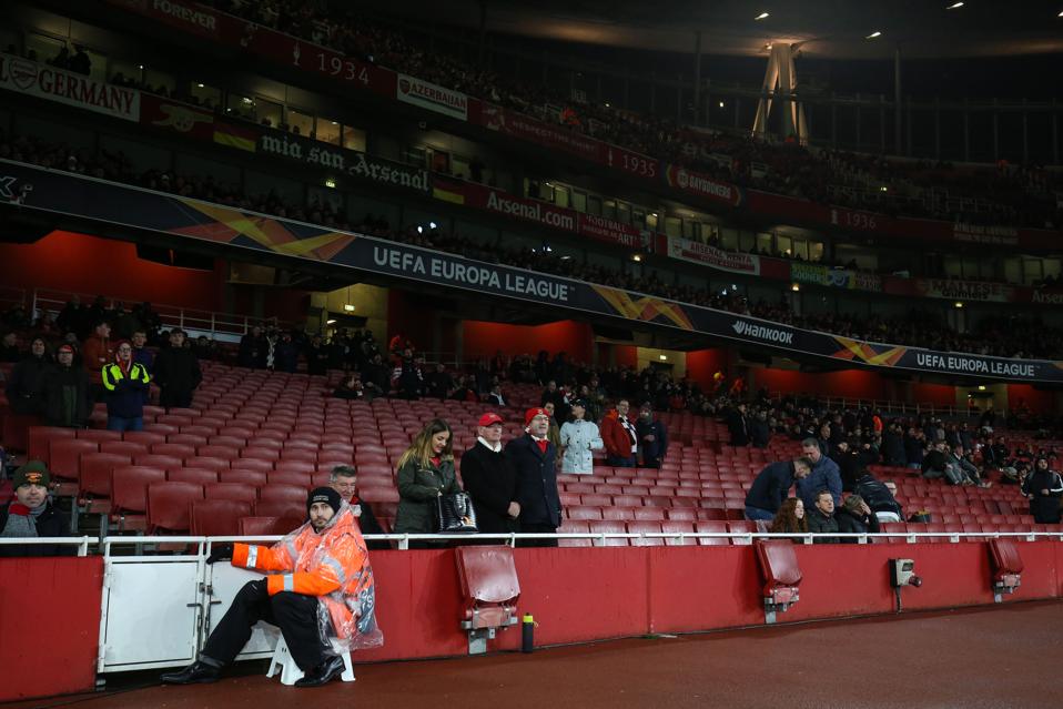 Arsenal FC v Eintracht Frankfurt: Group F - UEFA Europa League