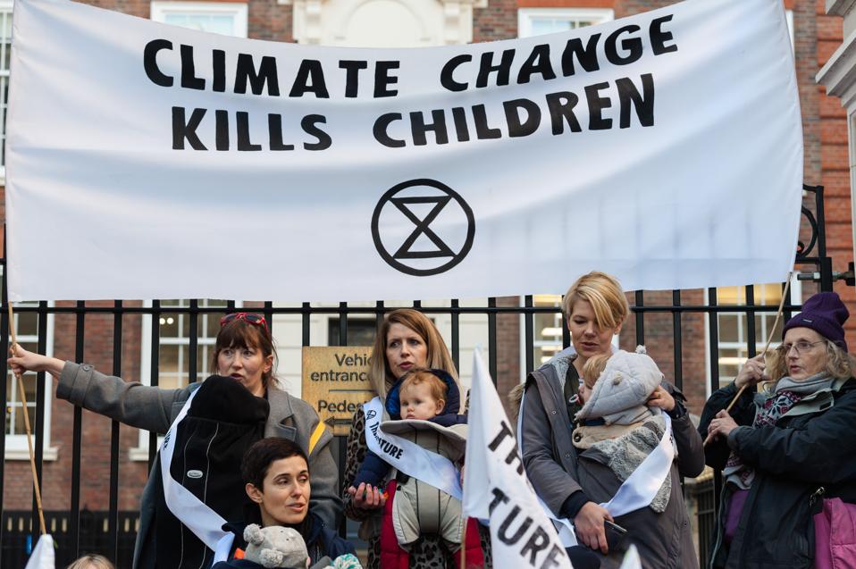 Extinction Rebellion Protest In London