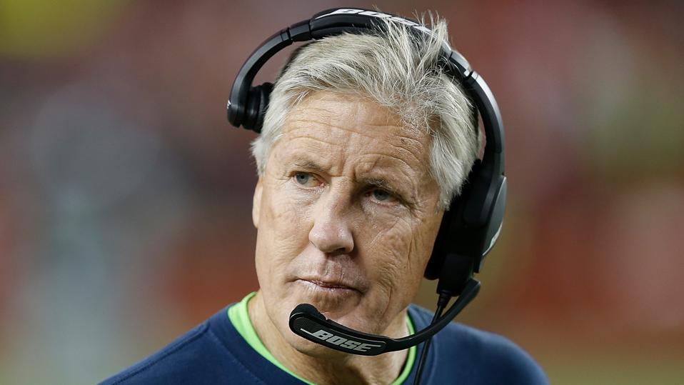 Seattle Seahawks head coach Pete Carroll