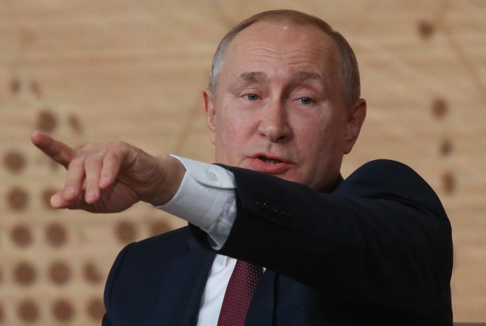 Annual Press Conference of Russian President Vladimir Putin in Moscow
