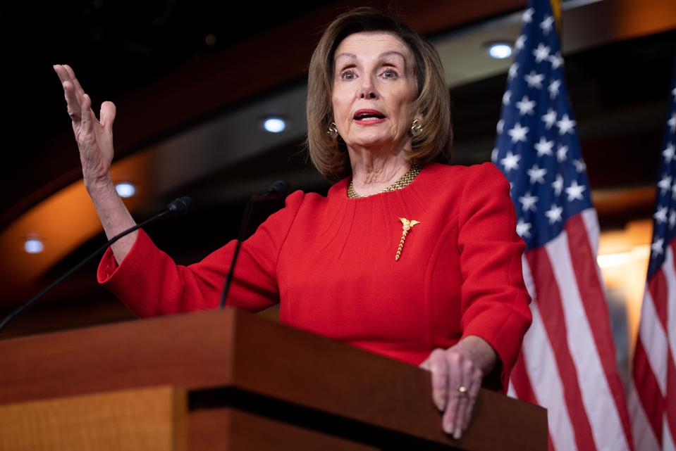 Speaker of the House Nancy Pelosi in December 2019.
