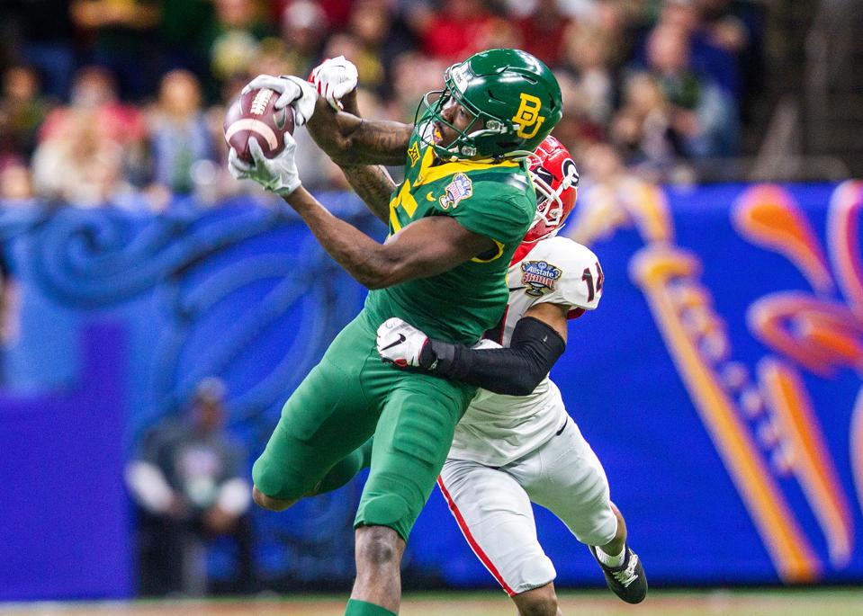 Baylor Wideout Denzel Mims Could Lift The Green Bay Packers