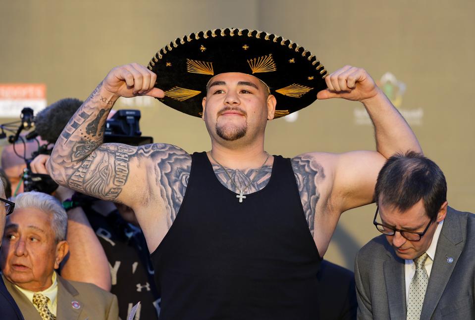 Andy Ruiz S Outrageous Weigh In Total Looks Bad Ahead Of