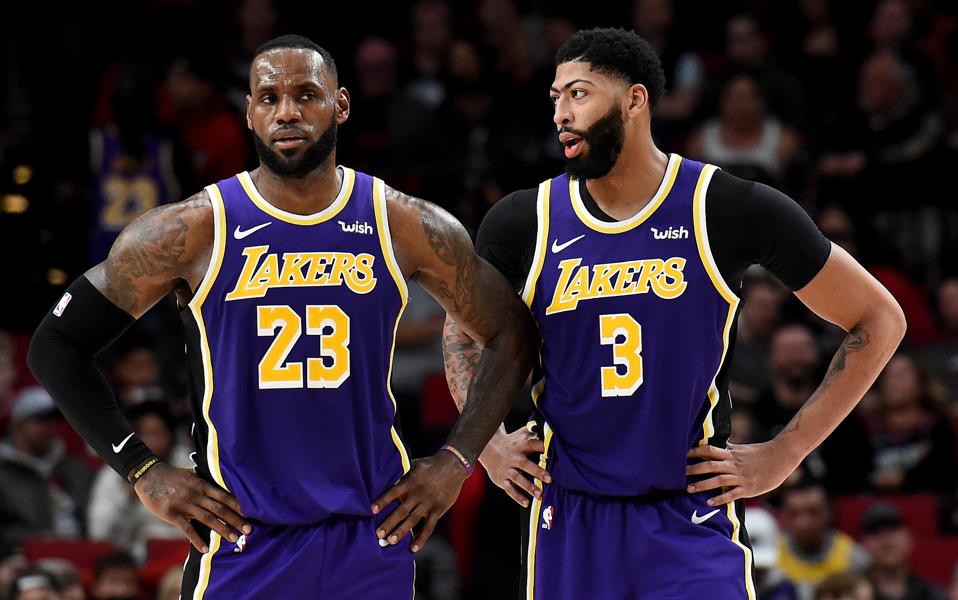 Lebron James Anthony Davis And The Problem With The Lakers One Two Punch