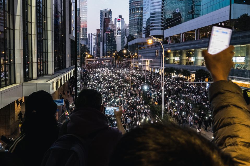 Protesty antyrządowe trwają w Hongkongu