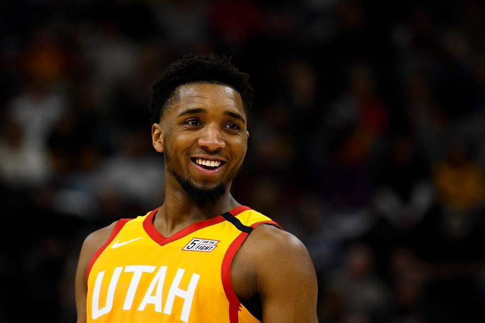 Why Does Donovan Mitchell Lookso Happy?