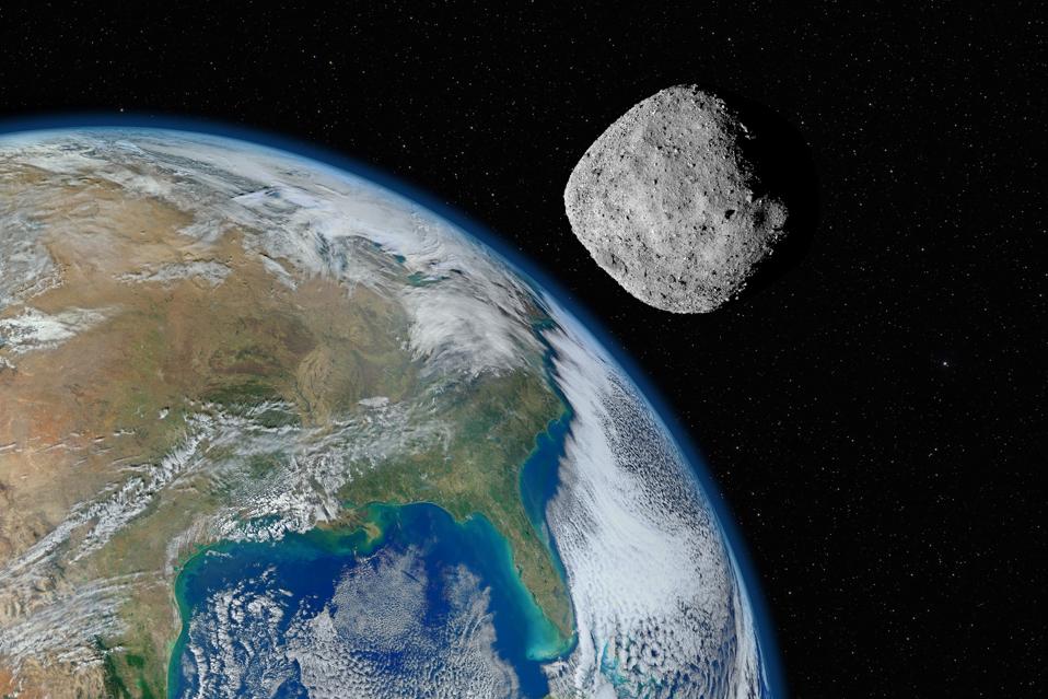 The just-found near-Earth asteroid 2023 BU will sail just 3,500 km above Earth this week.