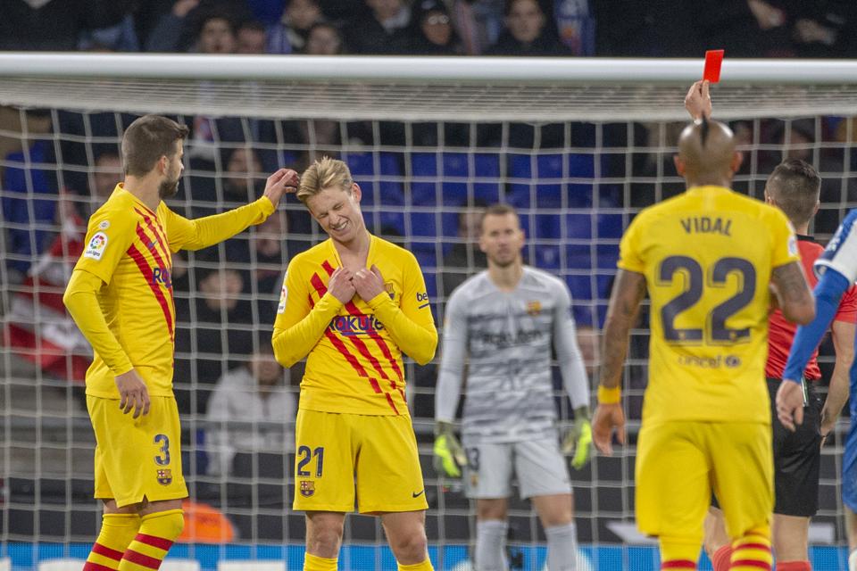 Distraught De Jong Reaction To Derby Disaster Highlights