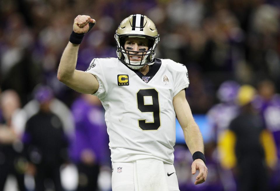 drew brees uniform