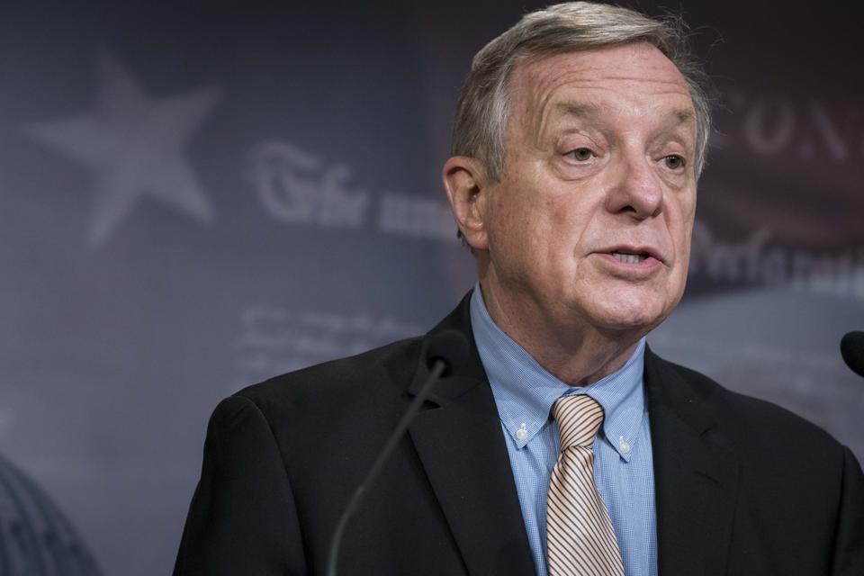 Senate Democratic Whip Dick Durbin (D-IL) and other Democratic lawmakers unveiled a plan to provide full debt cancellation for defrauded student borrowers in the next coronavirus relief package.