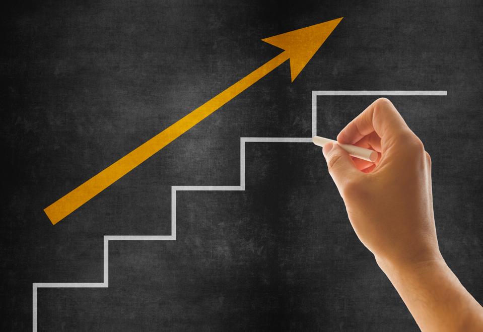 Hand Drawing Business Graph Concept