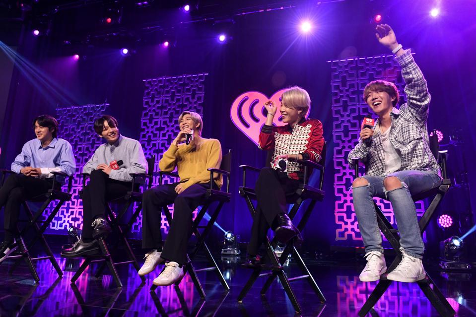 iHeartRadio LIVE With BTS Presented By HOT TOPIC