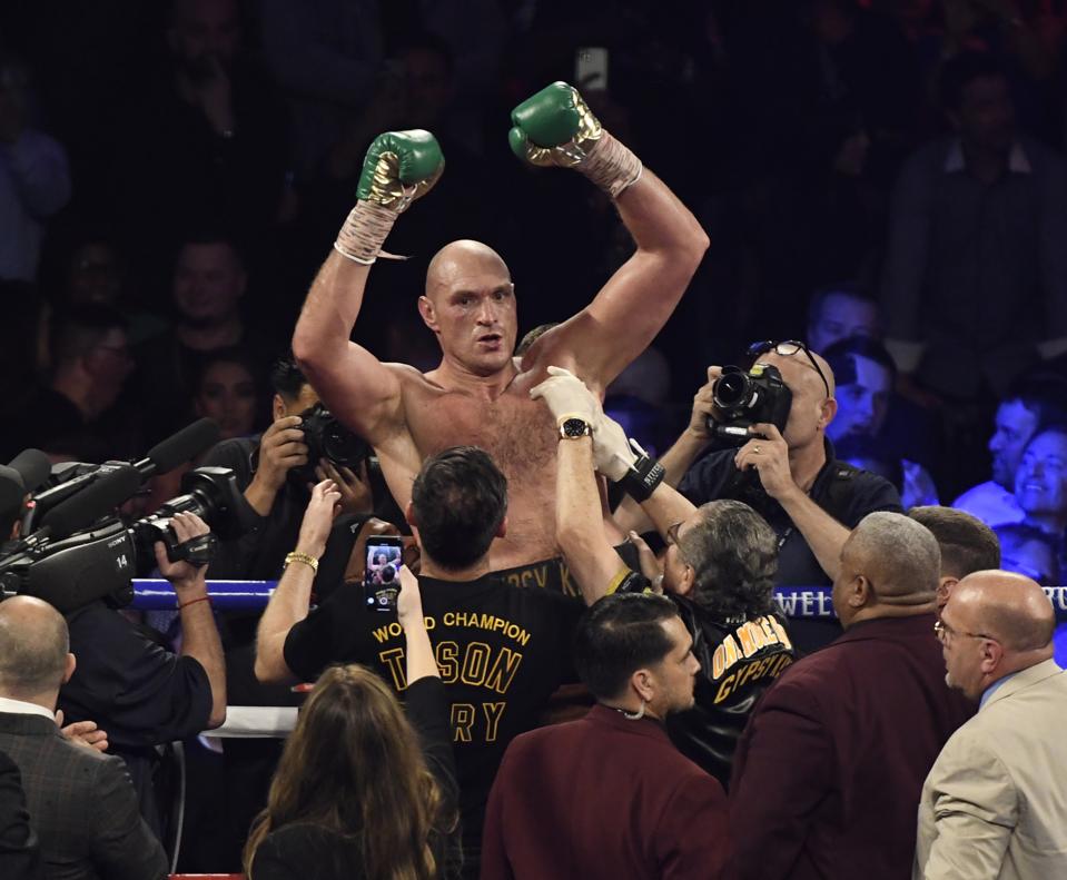 Tyson Fury Vs Anthony Joshua Fury S Dad Said His Son Needs