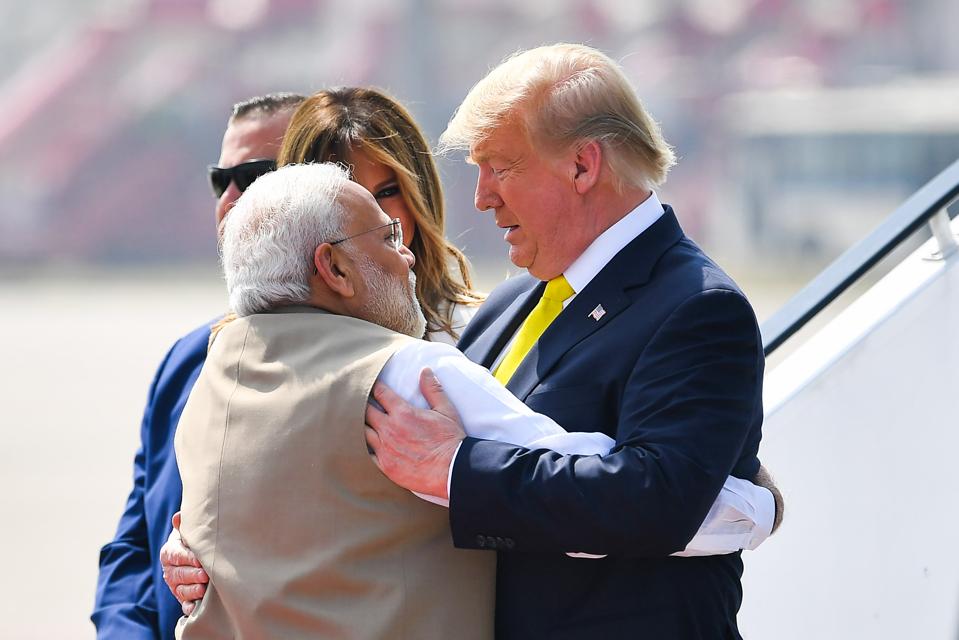 Modi S India Namastetrump Rally Bigger Than Any Of Trump S U S Rallies