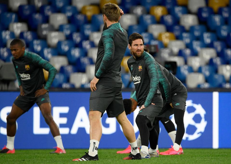 Fc Barcelona Versus Napoli Champions League Preview Team News And Starting Lineup Updated