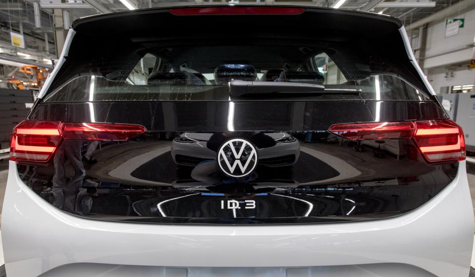 Production Volkswagen ID.3 in Zwickau