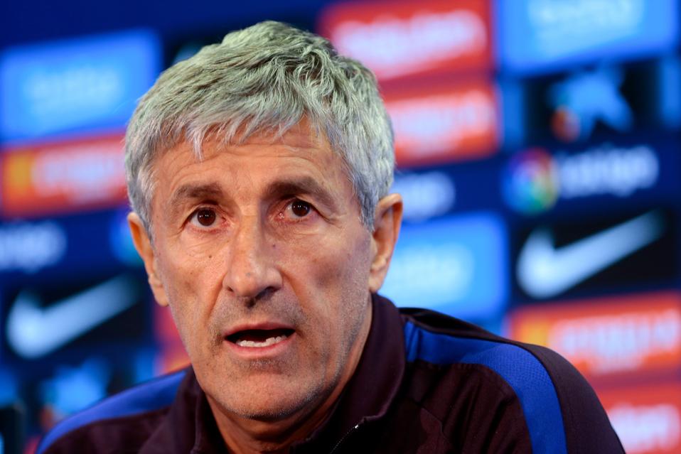 FC Barcelona coach Quique Setien has spoken on Lionel Messi's future ahead of Villarreal