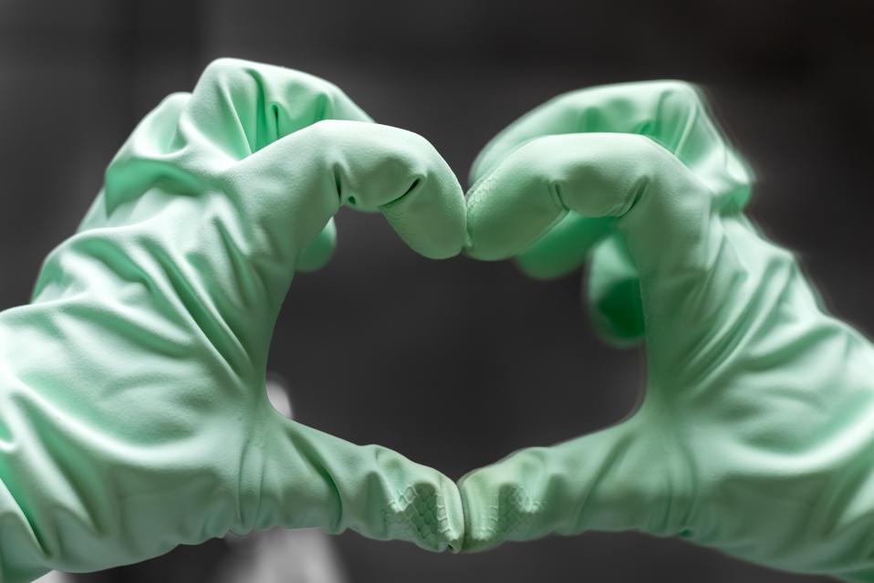 The heart sign reminds us that there's a lot of hope for the future of our productive careers and happy lives.