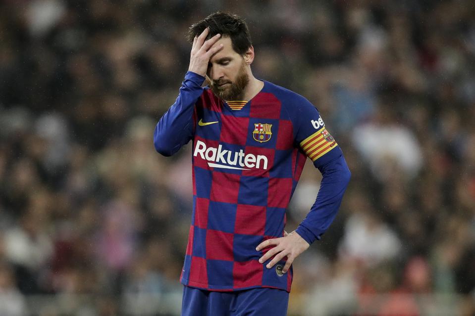El Clasico Is Fc Barcelona S Messi Finished As A Big Game Player