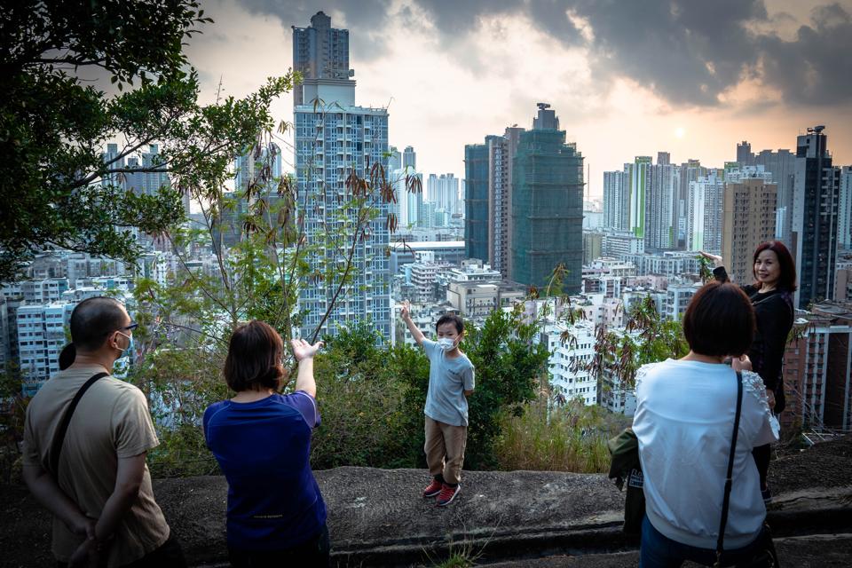 Corona virus threat in Hong Kong.
