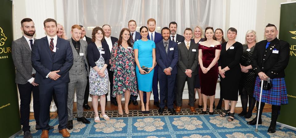 The Duke And Duchess Of Sussex Attend The Endeavour Fund Awards