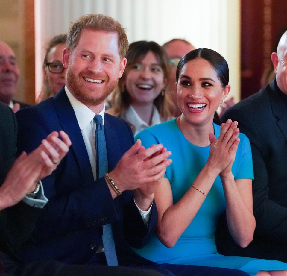 Duke And Duchess Of Sussex at Endeavour Fund Awards