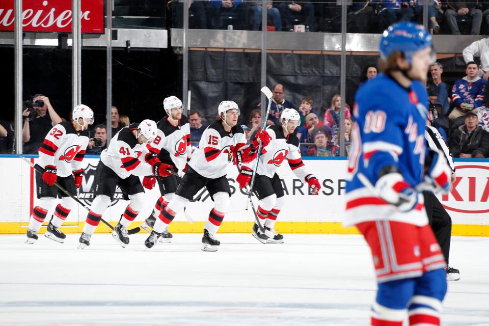 New jersey devils rangers Clearance