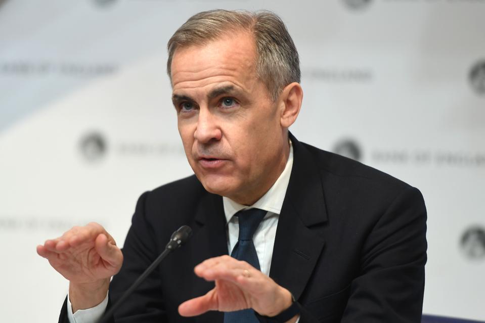 Bank of England Governor Mark Carney And Governor-Designate Andrew Bailey Announce Interest Rate Cut in Response to Coronavirus