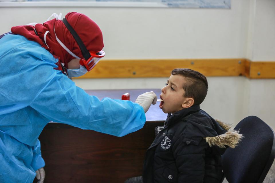 Coronavirus precautions in Gaza