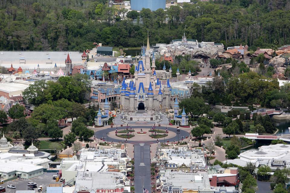 City Of Orlando, Theme Parks Empty As Coronavirus Threat Remains