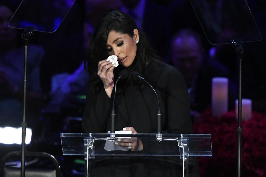 'All We Can Do Is Be Grateful': 5 Touching Moments From Kobe And Gianna Bryant's Memorial