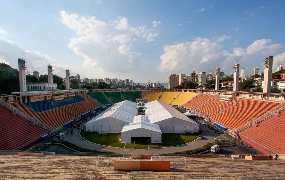 Brazilian Soccer Stadiums Put To Use In Fight Against Coronavirus Pandemic