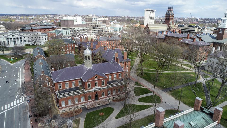 Aerial View Around Harvard