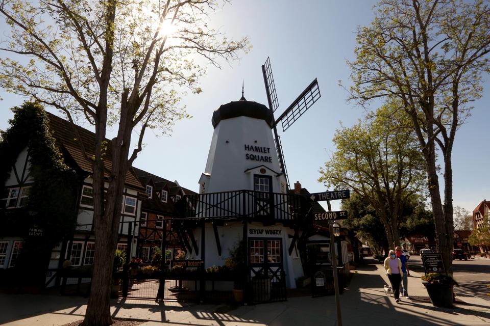 Solvang - during the coronavirus pandemic