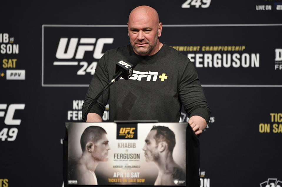 UFC President Dana White Offers His Opinion On Fighters Looking ...