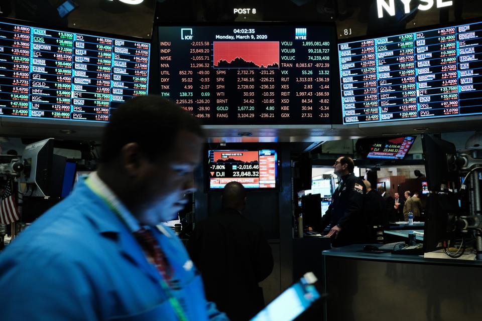 Markets Plunge Dramatically Nearly 8 Percent As Economic Fears Grow Over Coronavirus Spread