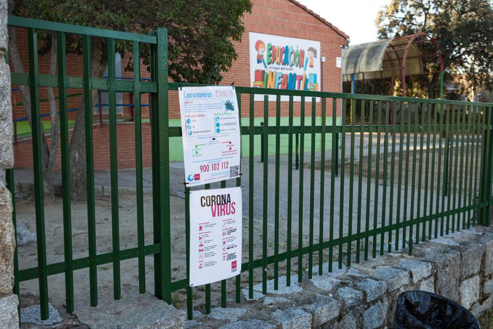 Spanish Government Shuts Schools In Madrid To Slow COVID-19 Spread