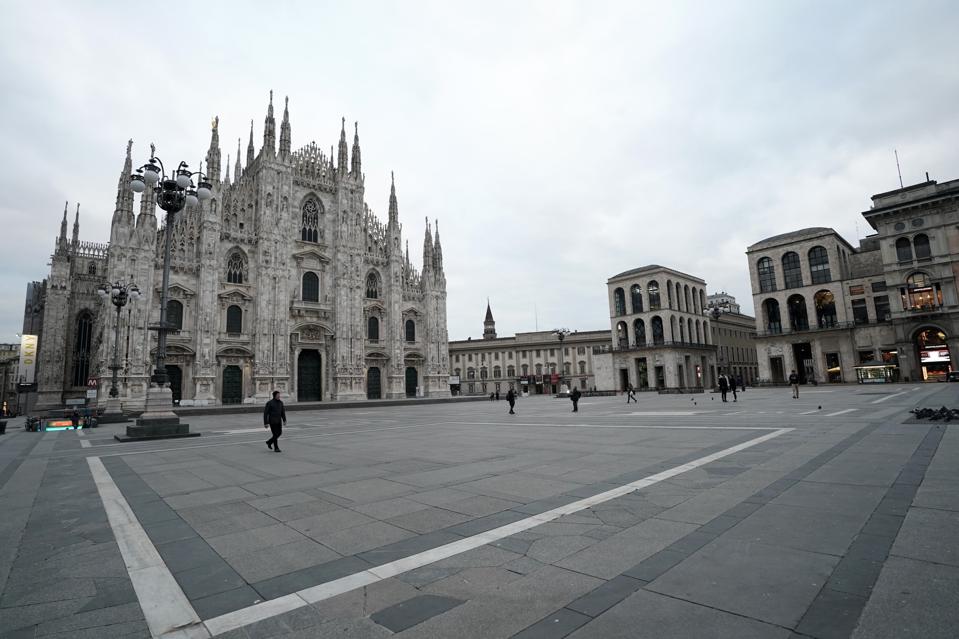Italy Clamps Down On Public Events And Travel To Halt Spread Of Coronavirus