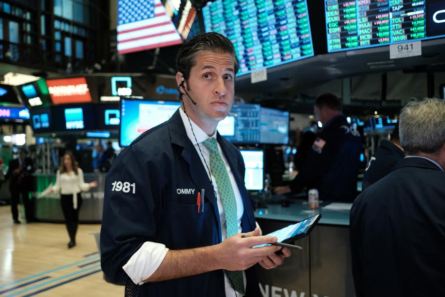 Stock Market Rally Simmers As GOP Senators And Senator Bernie Sanders Battle Over Coronavirus Stimulus Bill