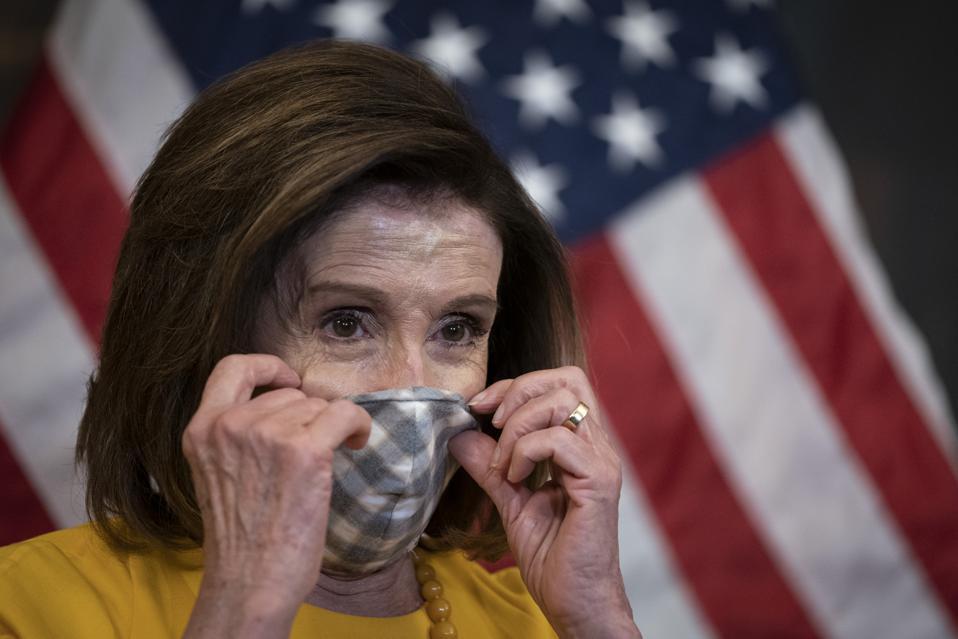 Speaker Pelosi Holds Ceremonial Swearing-In For Republican Representatives