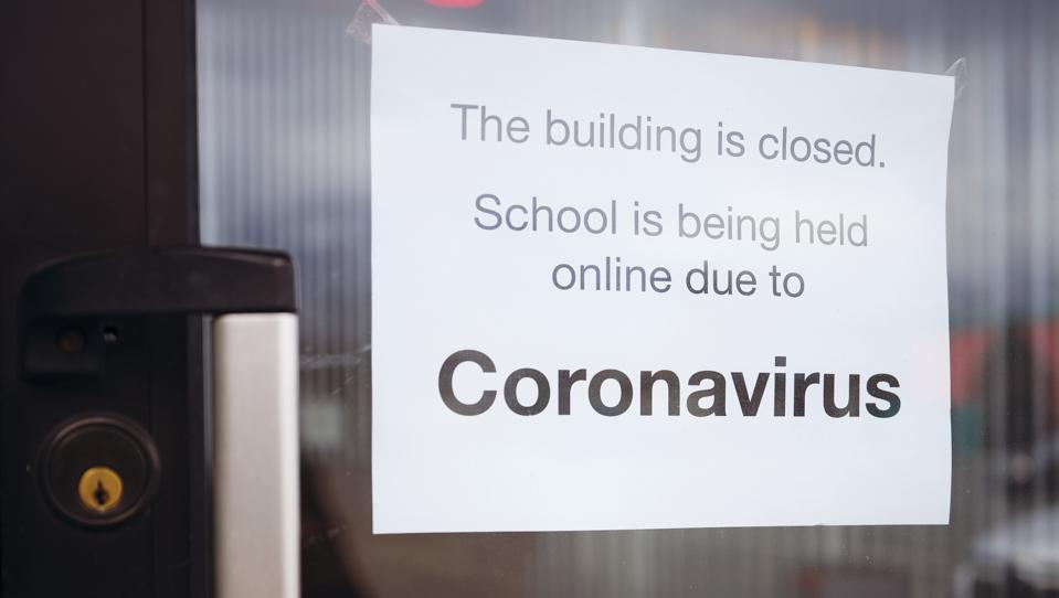 COVID-19 Coronavirus School Closed