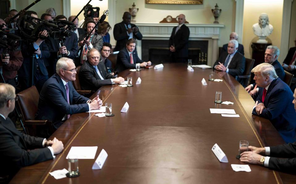 President Trump Meets With Oil Executives At the White House